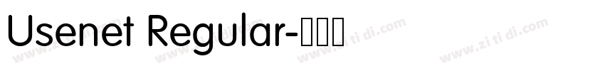 Usenet Regular字体转换 Usenet Regular字体转换